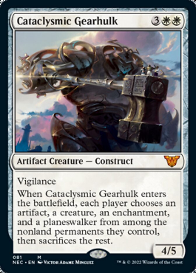 Cataclysmic Gearhulk [Kamigawa: Neon Dynasty Commander] | GrognardGamesBatavia