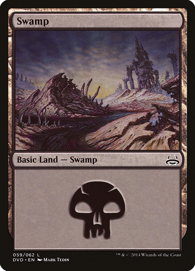 Swamp (59) (Divine vs. Demonic) [Duel Decks Anthology] | GrognardGamesBatavia