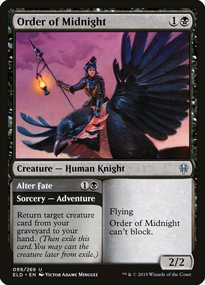 Order of Midnight // Alter Fate [Throne of Eldraine] | GrognardGamesBatavia