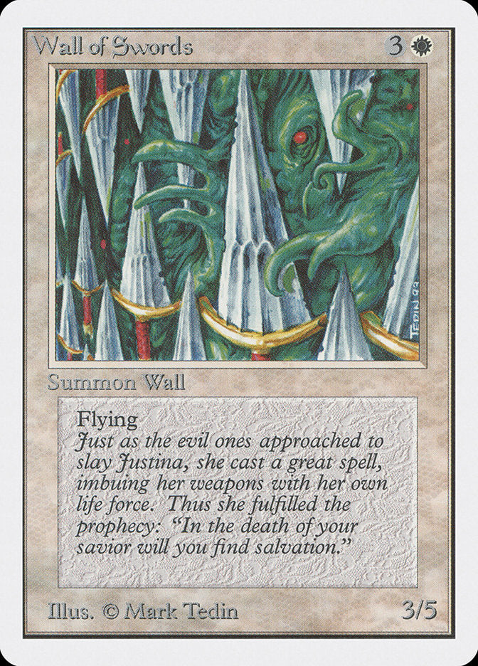 Wall of Swords [Unlimited Edition] | GrognardGamesBatavia