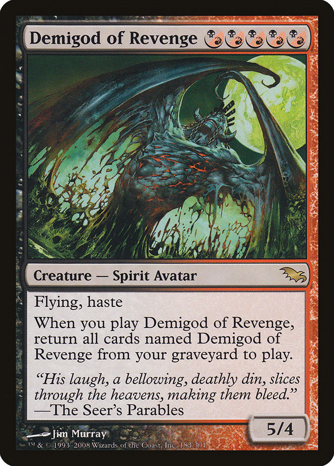 Demigod of Revenge [Shadowmoor] | GrognardGamesBatavia