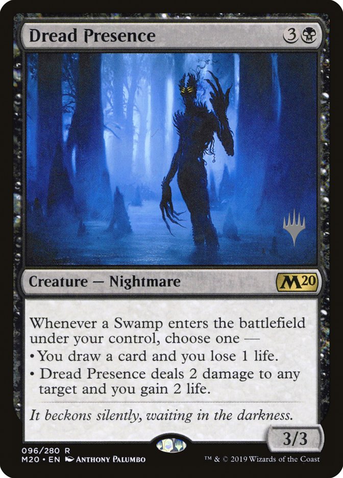 Dread Presence (Promo Pack) [Core Set 2020 Promos] | GrognardGamesBatavia