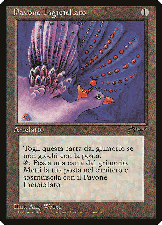 Jeweled Bird (Italian) - "Pavone Ingioiellato" [Rinascimento] | GrognardGamesBatavia