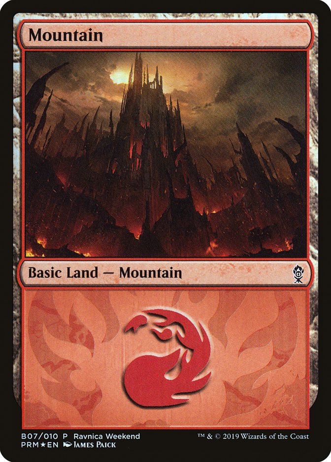 Mountain (B07) [Ravnica Allegiance Guild Kit] | GrognardGamesBatavia