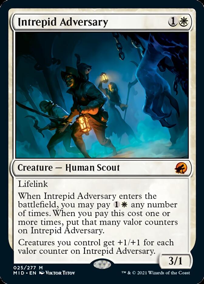 Intrepid Adversary [Innistrad: Midnight Hunt] | GrognardGamesBatavia