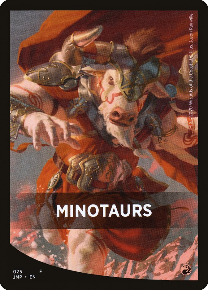 Minotaurs Theme Card [Jumpstart Front Cards] | GrognardGamesBatavia