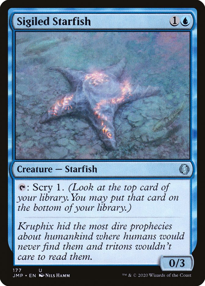 Sigiled Starfish [Jumpstart] | GrognardGamesBatavia