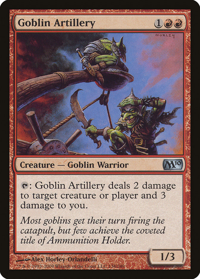 Goblin Artillery [Magic 2010] | GrognardGamesBatavia