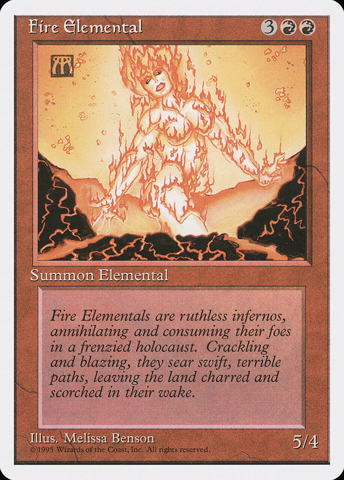 Fire Elemental [Fourth Edition] | GrognardGamesBatavia