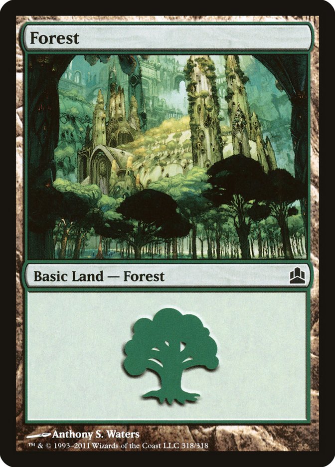 Forest (318) [Commander 2011] | GrognardGamesBatavia