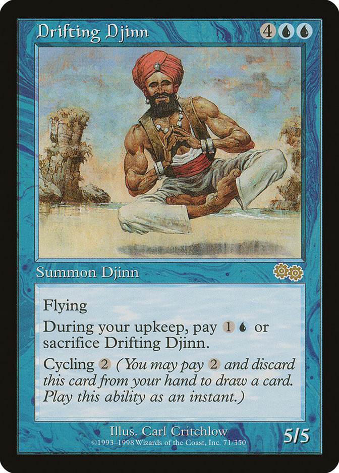 Drifting Djinn [Urza's Saga] | GrognardGamesBatavia