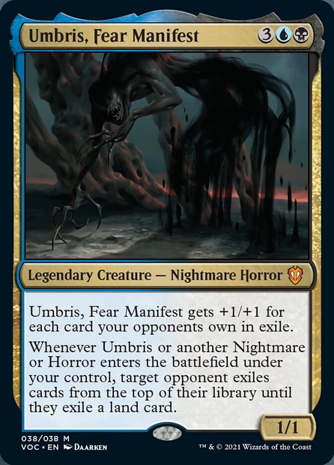 Umbris, Fear Manifest [Innistrad: Crimson Vow Commander] | GrognardGamesBatavia