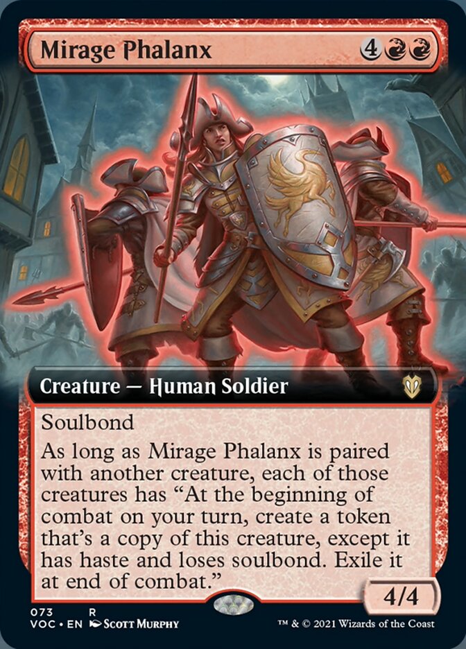 Mirage Phalanx (Extended Art) [Innistrad: Crimson Vow Commander] | GrognardGamesBatavia