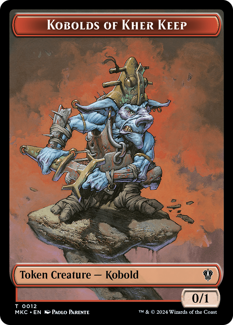 Soldier // Kobolds of Kher Keep Double-Sided Token [Murders at Karlov Manor Commander Tokens] | GrognardGamesBatavia