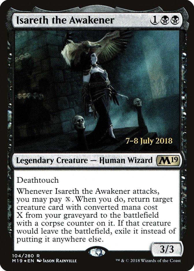 Isareth the Awakener [Core Set 2019 Prerelease Promos] | GrognardGamesBatavia