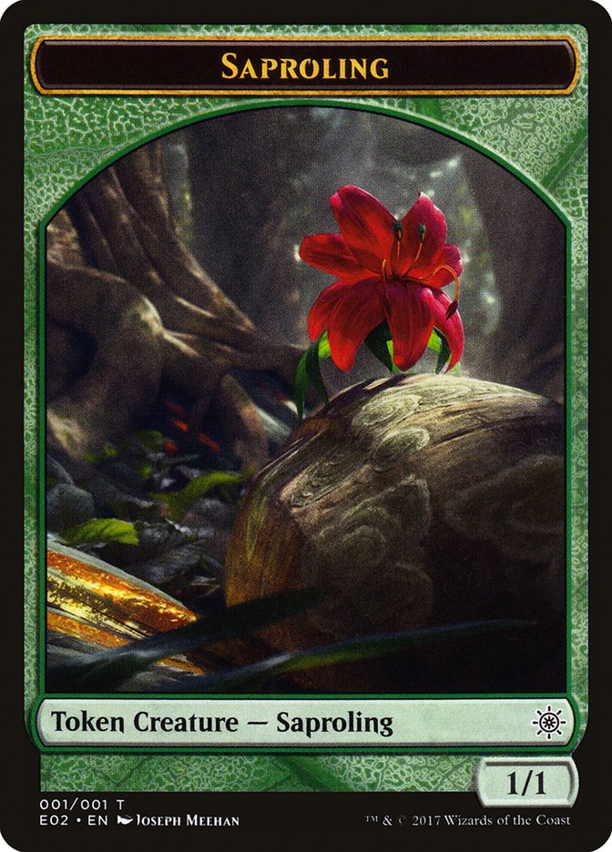 Saproling Token [Explorers of Ixalan] | GrognardGamesBatavia