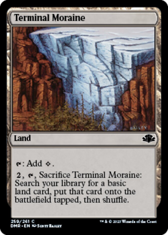 Terminal Moraine [Dominaria Remastered] | GrognardGamesBatavia