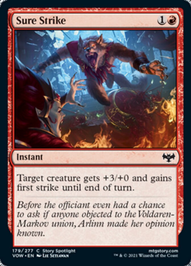 Sure Strike [Innistrad: Crimson Vow] | GrognardGamesBatavia