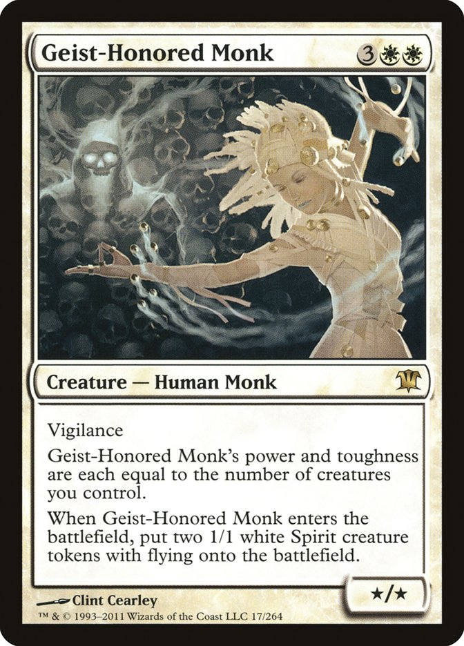 Geist-Honored Monk [Innistrad] | GrognardGamesBatavia