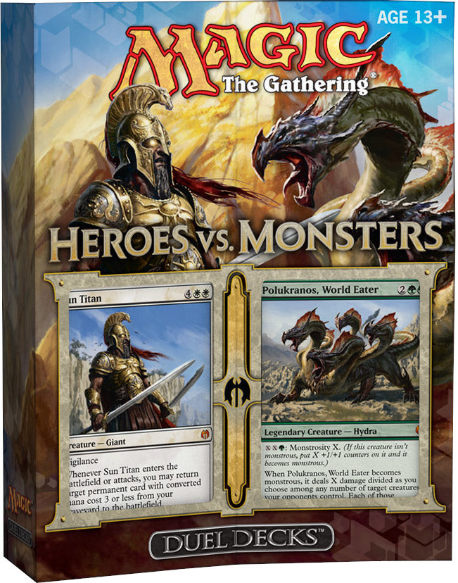 Duel Decks (Heroes vs. Monsters) | GrognardGamesBatavia