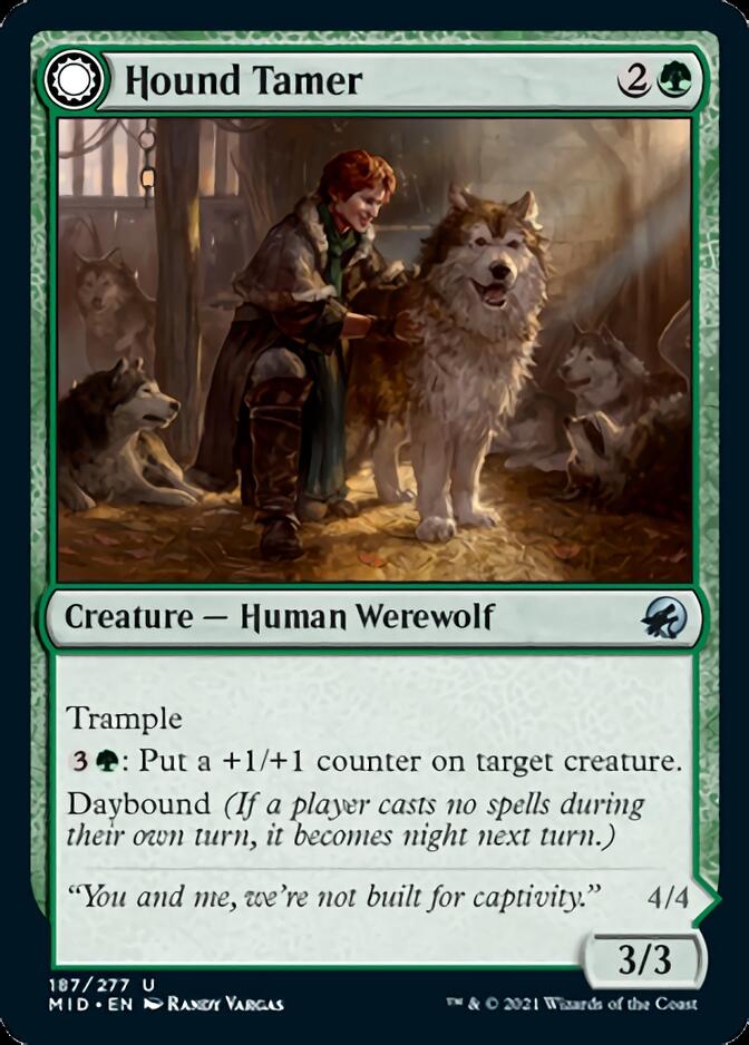 Hound Tamer // Untamed Pup [Innistrad: Midnight Hunt] | GrognardGamesBatavia