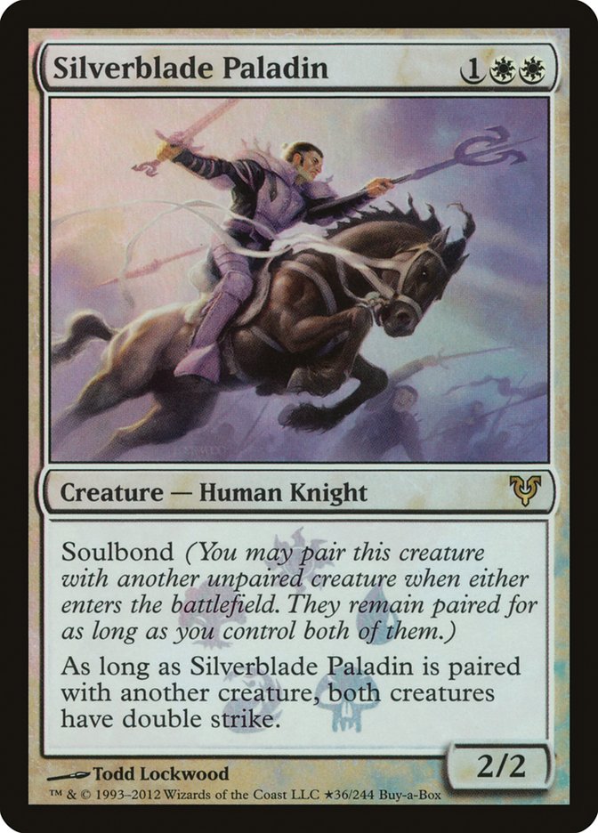 Silverblade Paladin (Buy-A-Box) [Avacyn Restored Promos] | GrognardGamesBatavia