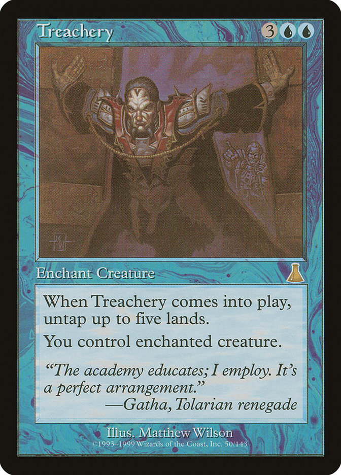 Treachery [Urza's Destiny] | GrognardGamesBatavia