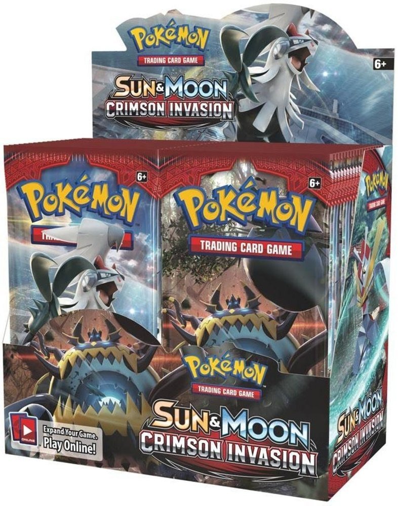 Sun & Moon: Crimson Invasion - Booster Box | GrognardGamesBatavia