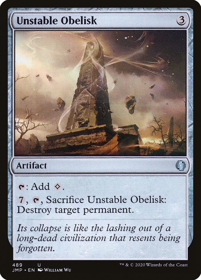 Unstable Obelisk [Jumpstart] | GrognardGamesBatavia