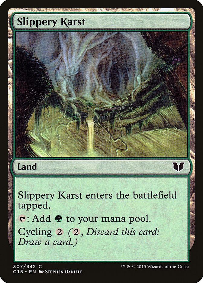 Slippery Karst [Commander 2015] | GrognardGamesBatavia