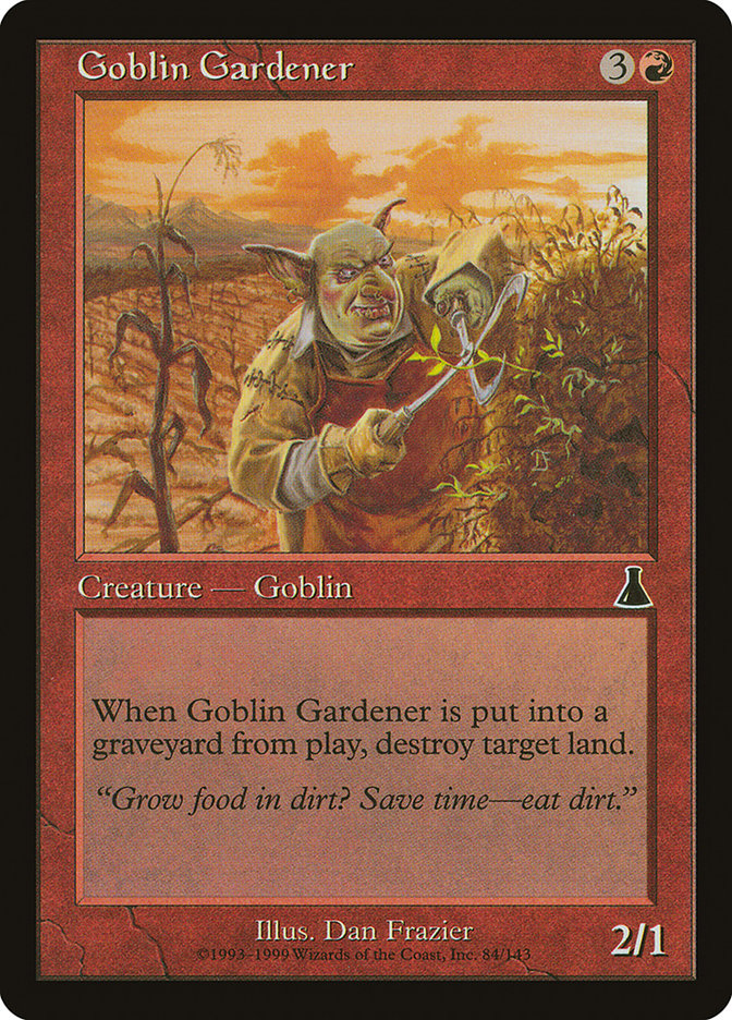 Goblin Gardener [Urza's Destiny] | GrognardGamesBatavia