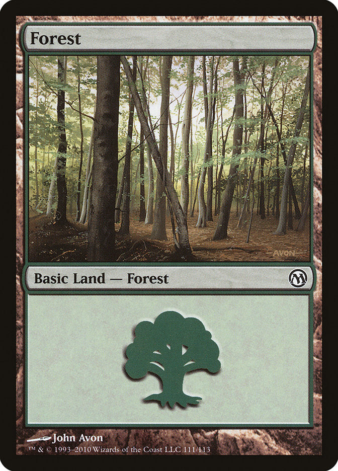 Forest (111) [Duels of the Planeswalkers] | GrognardGamesBatavia