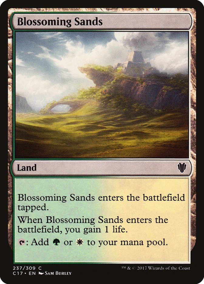 Blossoming Sands [Commander 2017] | GrognardGamesBatavia