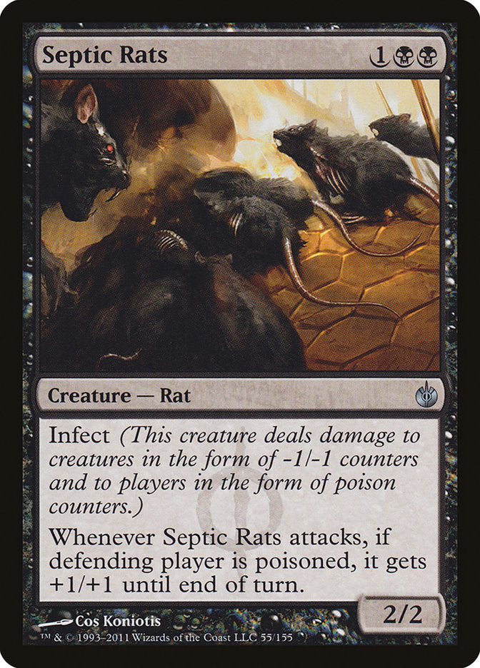 Septic Rats [Mirrodin Besieged] | GrognardGamesBatavia