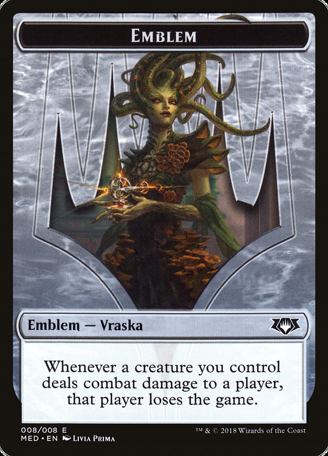 Vraska, Golgari Queen Emblem [Mythic Edition Tokens] | GrognardGamesBatavia