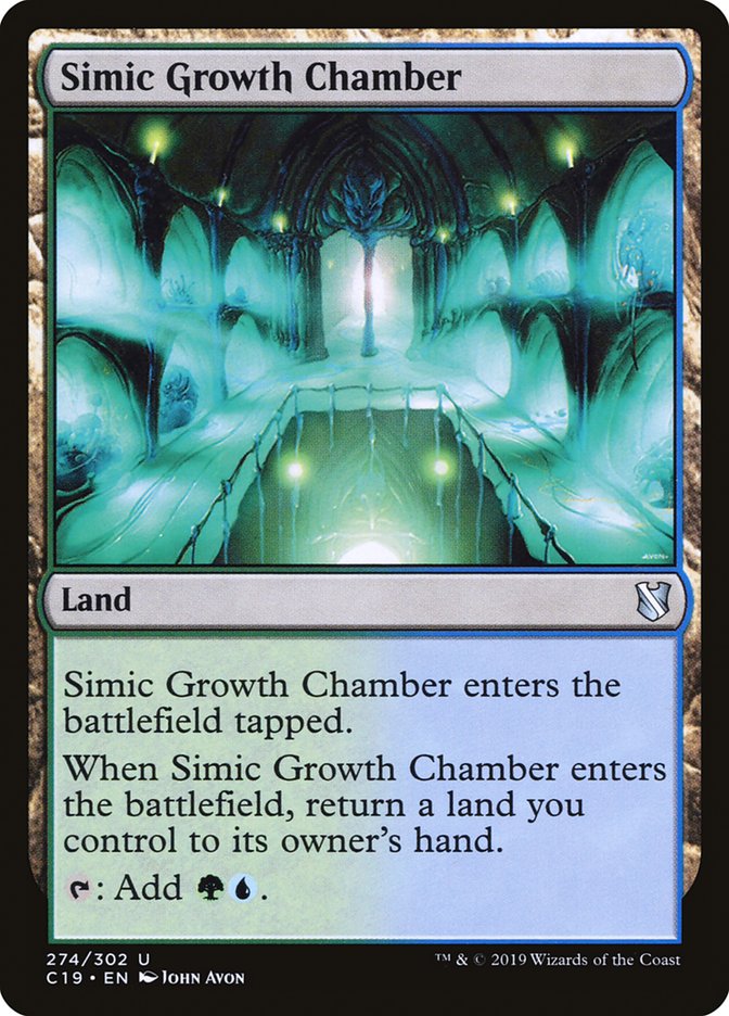 Simic Growth Chamber [Commander 2019] | GrognardGamesBatavia