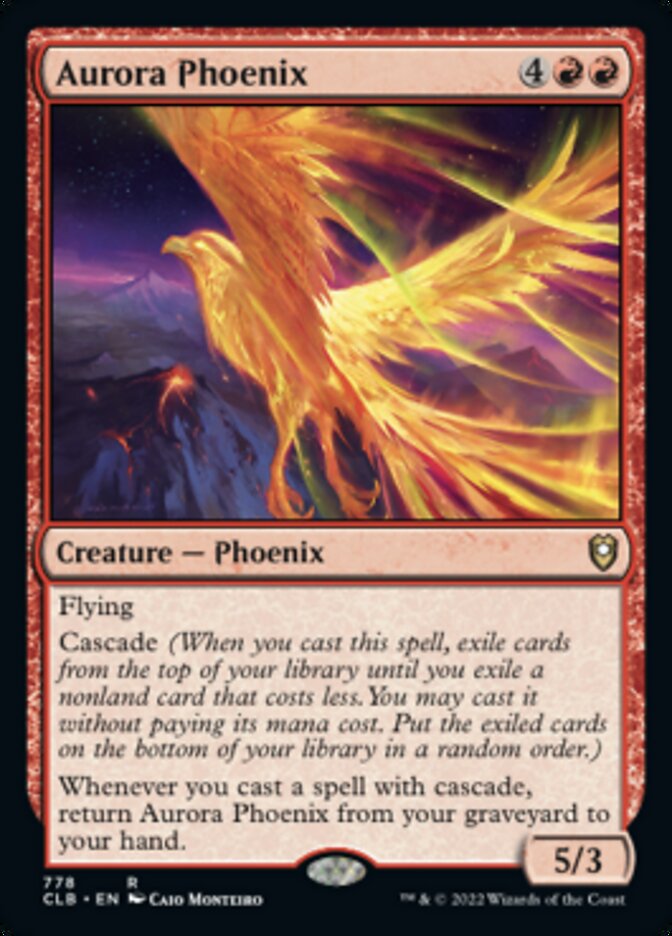 Aurora Phoenix [Commander Legends: Battle for Baldur's Gate] | GrognardGamesBatavia