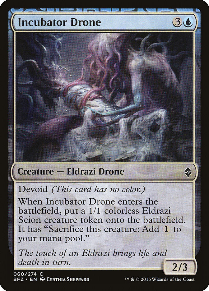 Incubator Drone [Battle for Zendikar] | GrognardGamesBatavia