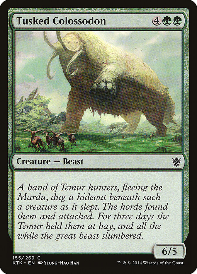 Tusked Colossodon [Khans of Tarkir] | GrognardGamesBatavia