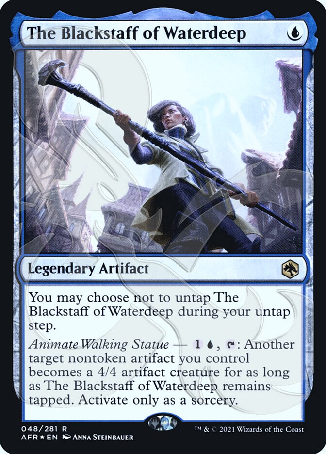 The Blackstaff of Waterdeep (Ampersand Promo) [Dungeons & Dragons: Adventures in the Forgotten Realms Promos] | GrognardGamesBatavia