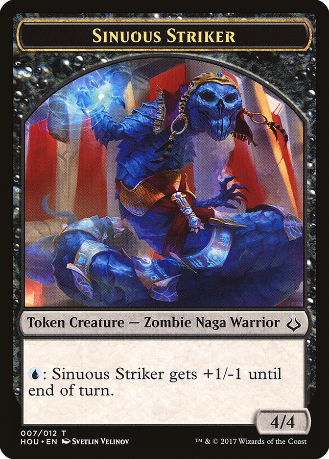 Sinuous Striker Token [Hour of Devastation Tokens] | GrognardGamesBatavia