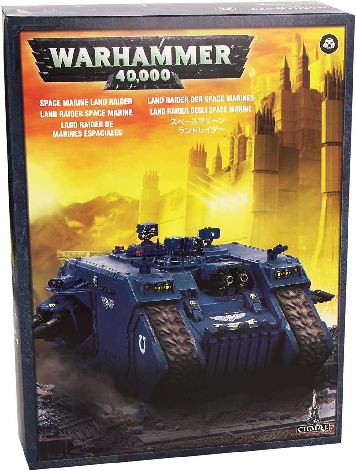 Space Marines Land Raider (web) | GrognardGamesBatavia