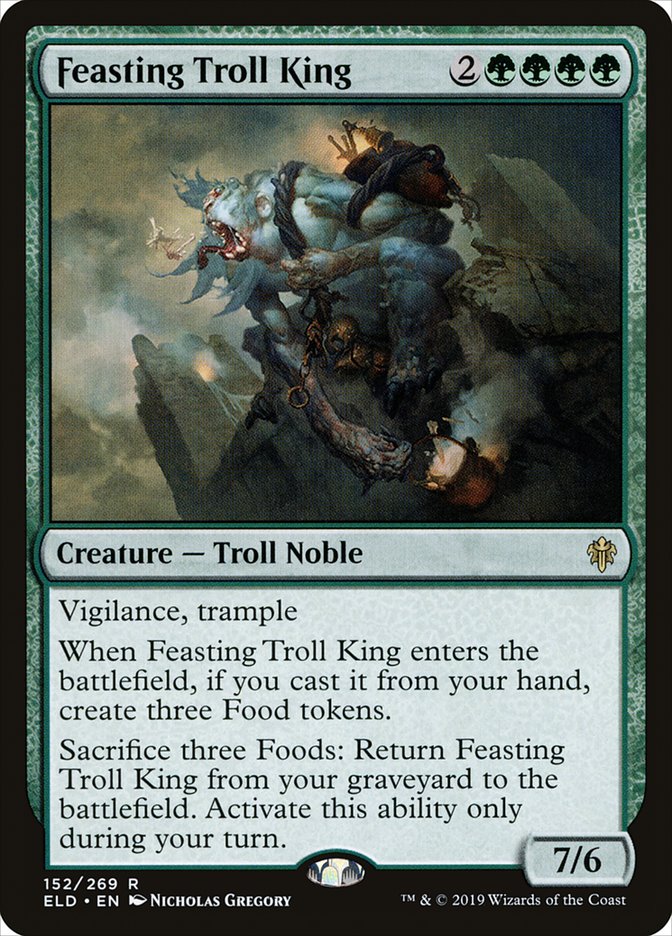 Feasting Troll King [Throne of Eldraine] | GrognardGamesBatavia