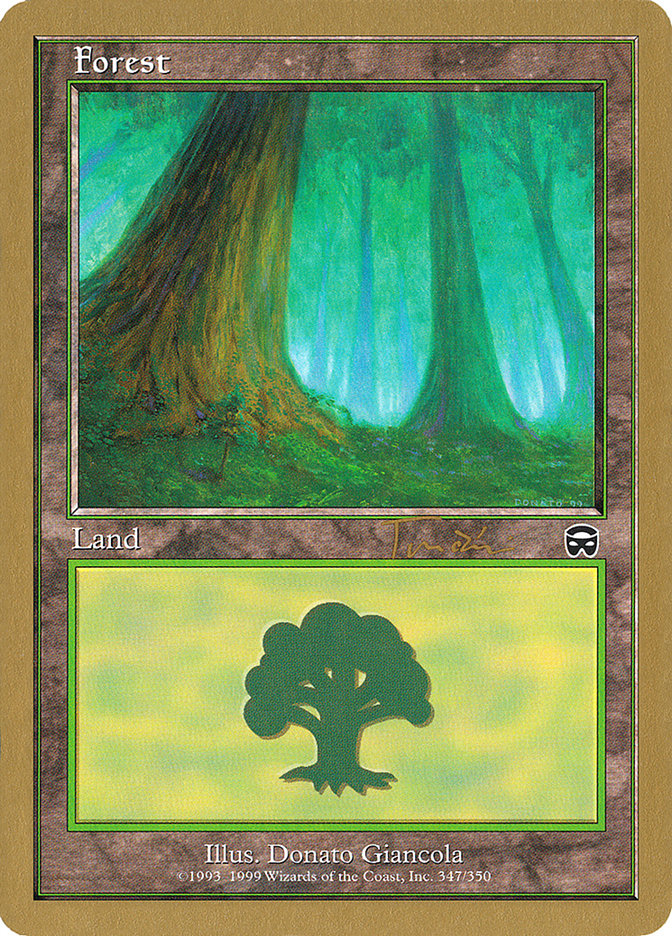 Forest (jt347a) (Jan Tomcani) [World Championship Decks 2001] | GrognardGamesBatavia