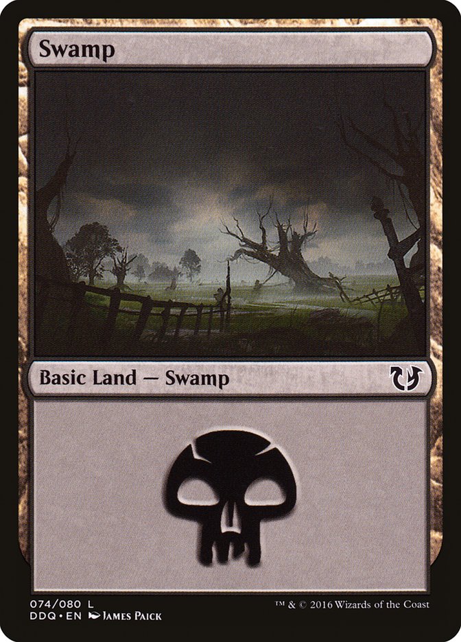 Swamp (74) [Duel Decks: Blessed vs. Cursed] | GrognardGamesBatavia