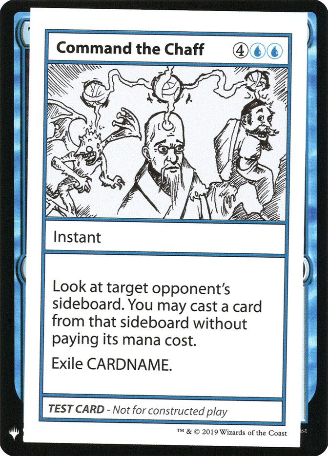 Command the Chaff [Mystery Booster Playtest Cards] | GrognardGamesBatavia