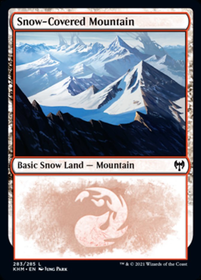 Snow-Covered Mountain (283) [Kaldheim] | GrognardGamesBatavia