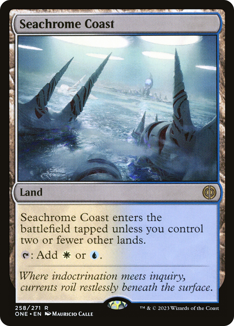 Seachrome Coast [Phyrexia: All Will Be One] | GrognardGamesBatavia