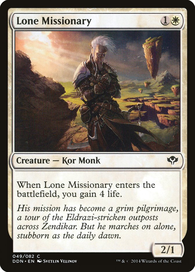 Lone Missionary [Duel Decks: Speed vs. Cunning] | GrognardGamesBatavia