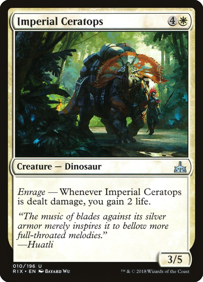 Imperial Ceratops [Rivals of Ixalan] | GrognardGamesBatavia